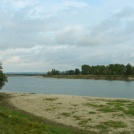 Beach on Olt River